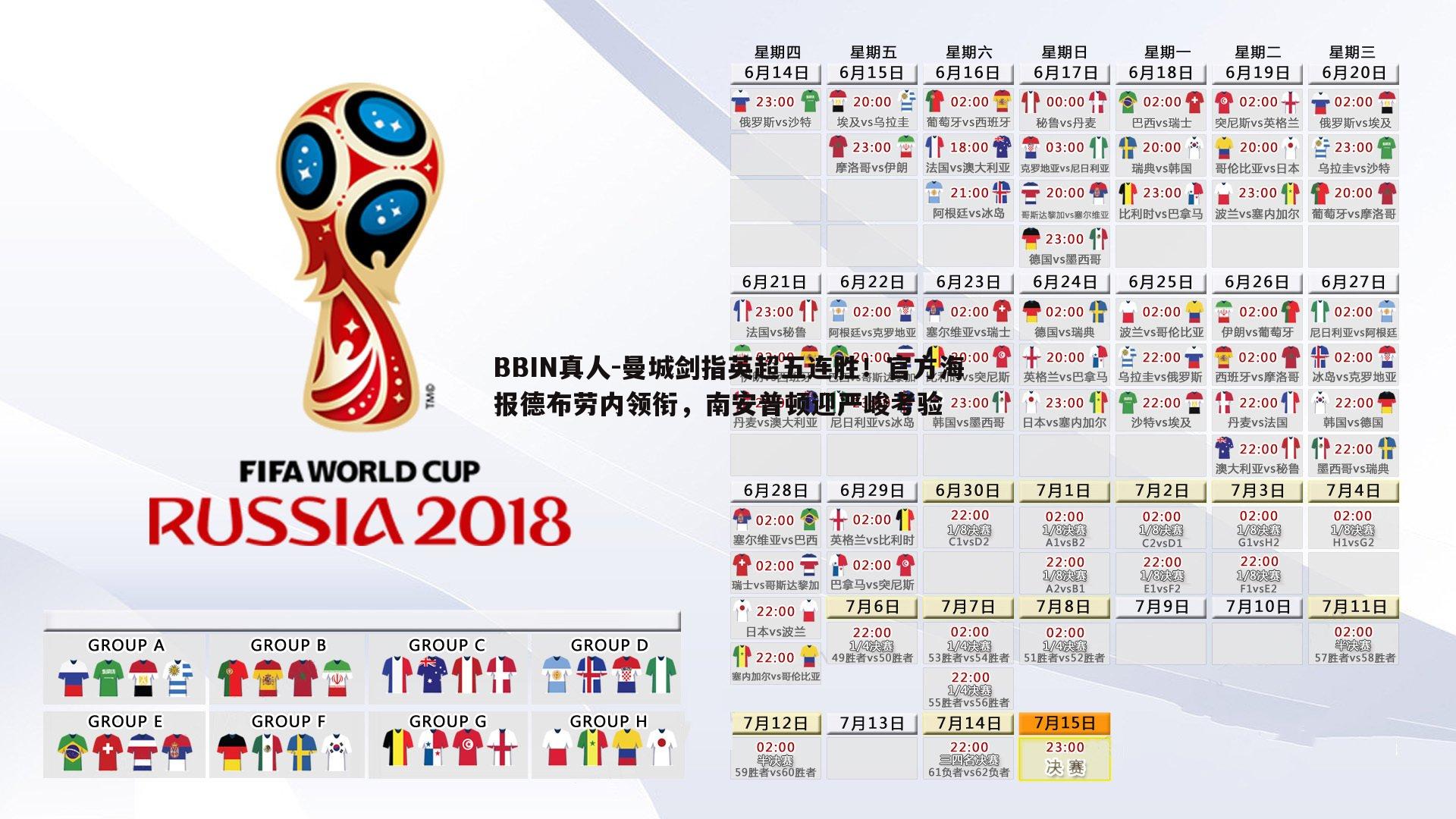 曼城剑指英超五连胜！官方海报德布劳内领衔，南安普顿迎严峻考验